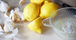 Лимон с чесън - прочиства блокажи на сърцето и регулира липидите в кръвта
