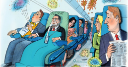 Как да се предпазим от болести в самолета