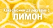Какво можем да лекуваме с лимон