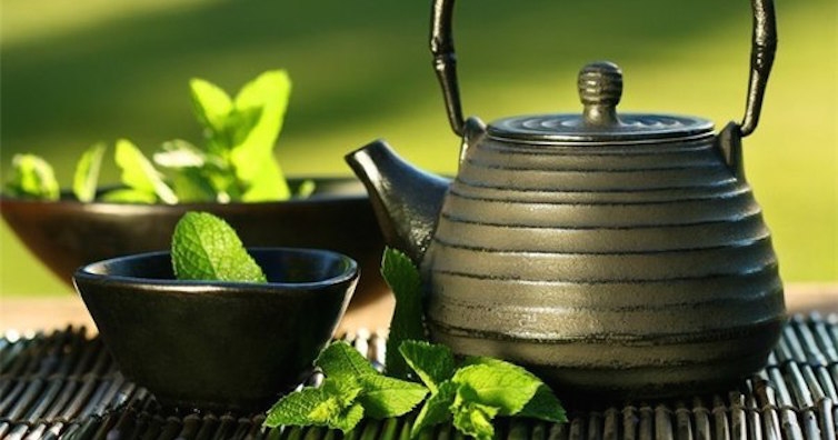 Чай от водорасли и билки за отслабване и стимулиране на щитовидната жлеза